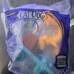 Vintage Cat Dog Toy Figure